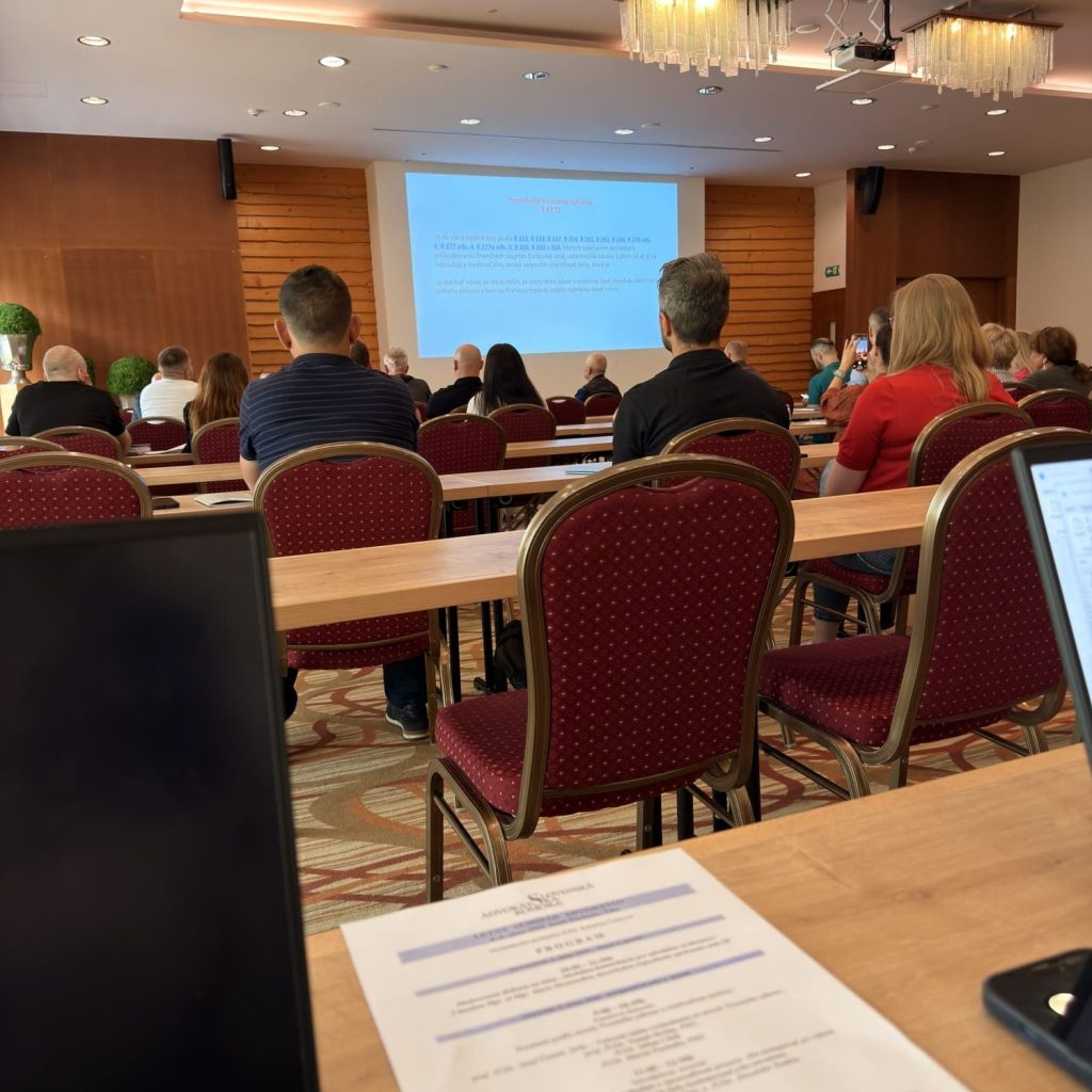 Letný seminár advokátov 2026 organizovaný Slovenskou advokátskou komorou so zameraním na odborné vzdelávanie advokátov